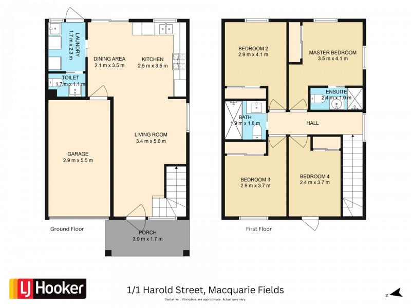 1/1 Harold Street, Macquarie Fields NSW 2564