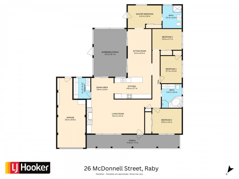 26 Mcdonnell Street, Raby NSW 2566