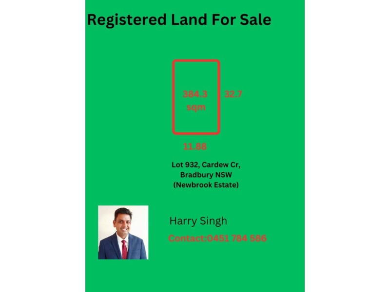 16 Cardew Crescent(Lot932), Bradbury NSW 2560
