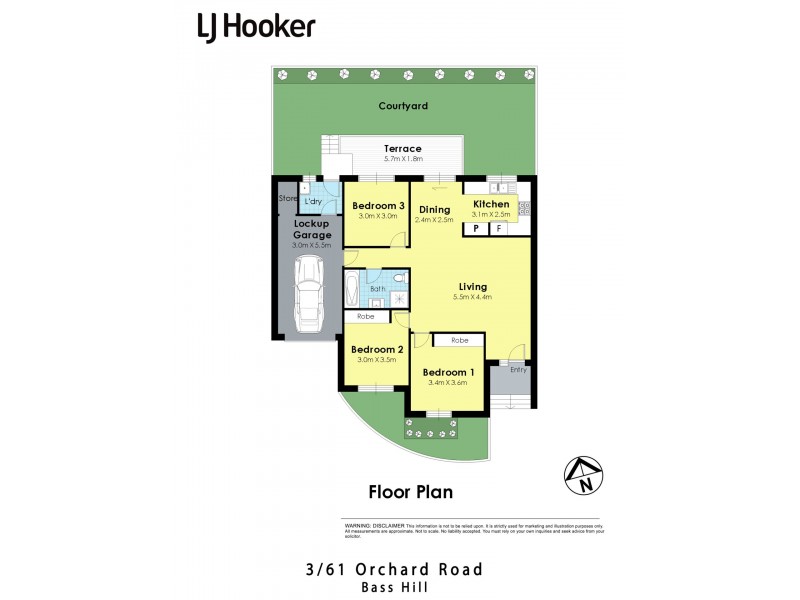 3/61 Orchard Road, Bass Hill NSW 2197