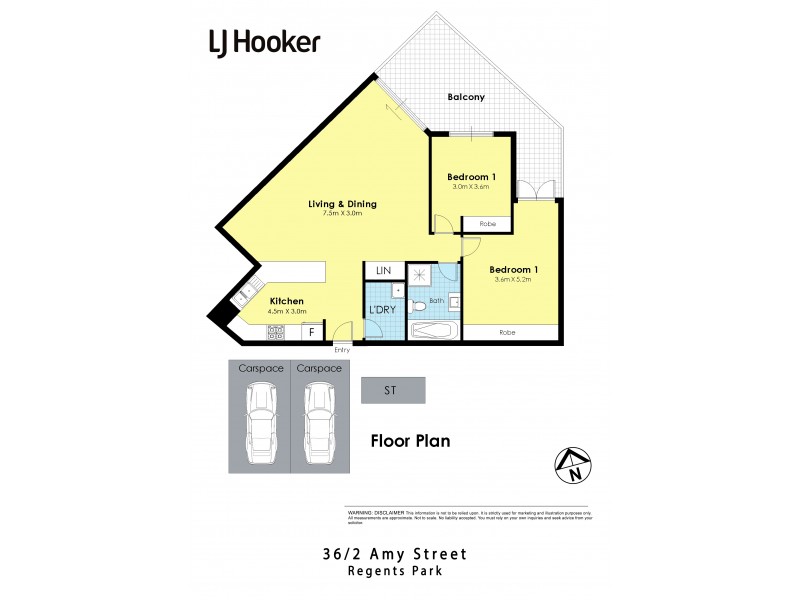 36/2 Amy Street, Regents Park NSW 2143 Floorplan