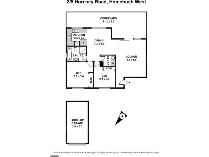 2/5 Hornsey Road, Homebush West NSW 2140 Floorplan