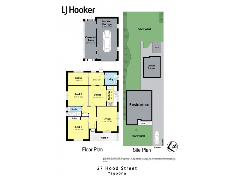 27 Hood Street, Yagoona NSW 2199 Floorplan