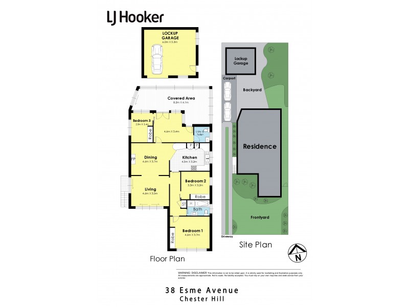 38 Esme Avenue, Chester Hill NSW 2162 Floorplan