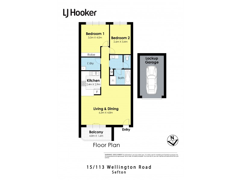 15/113-119 Welington Road, Sefton NSW 2162 Floorplan