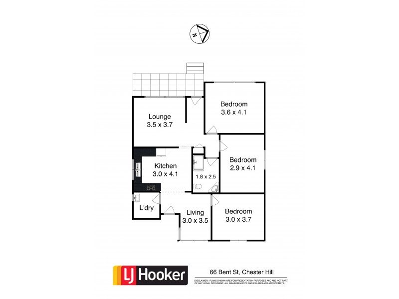66 Bent Street, Chester Hill NSW 2162 Floorplan