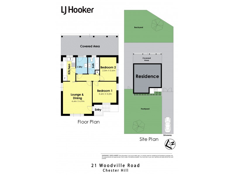 21 Woodville Road, Chester Hill NSW 2162 Floorplan