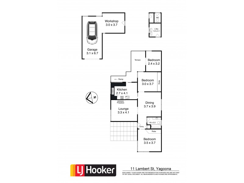 11 Lambert Street, Yagoona NSW 2199 Floorplan