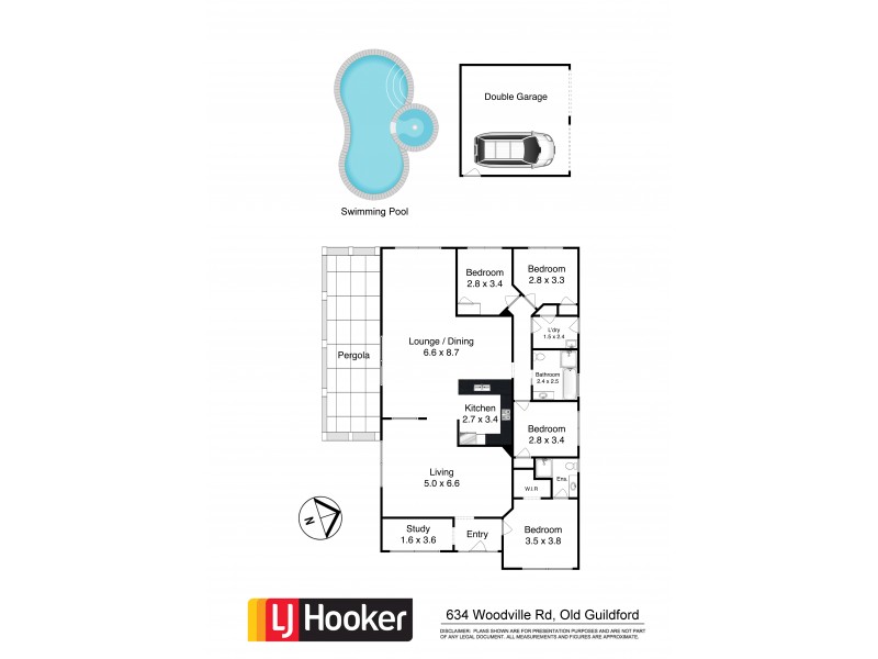 634 Woodville Rd (Access Via The Promenade), Old Guildford NSW 2161 Floorplan