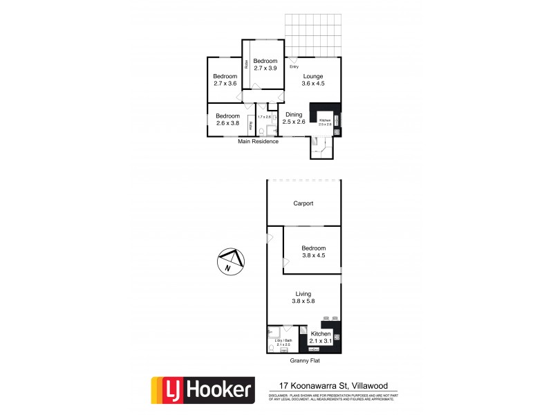 17 Koonawarra Street, Villawood NSW 2163 Floorplan
