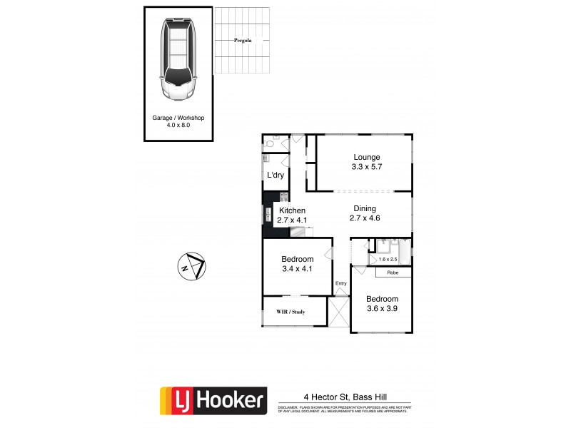 4 Hector Street, Chester Hill NSW 2162 Floorplan