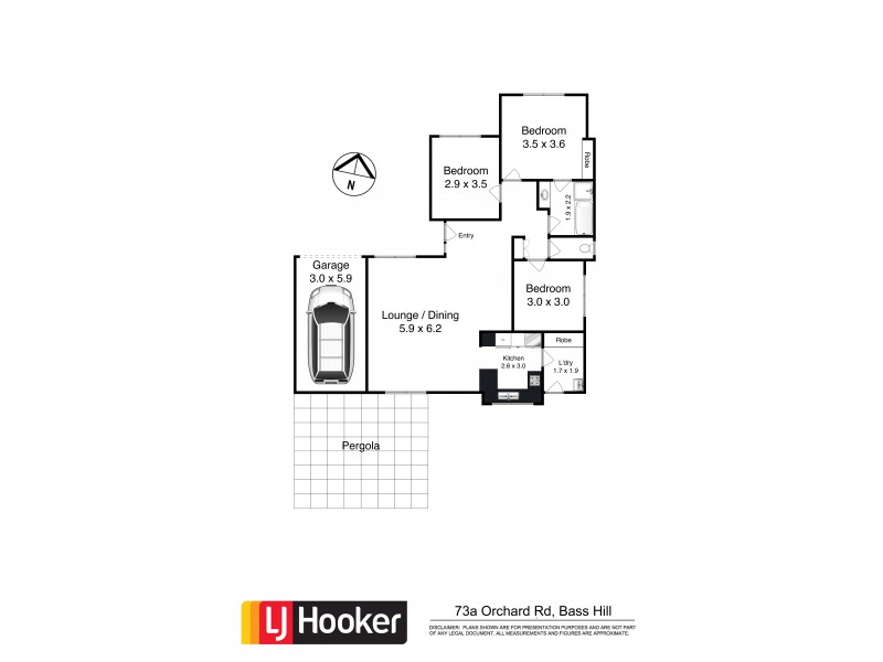 73A Orchard Road, Bass Hill NSW 2197 Floorplan