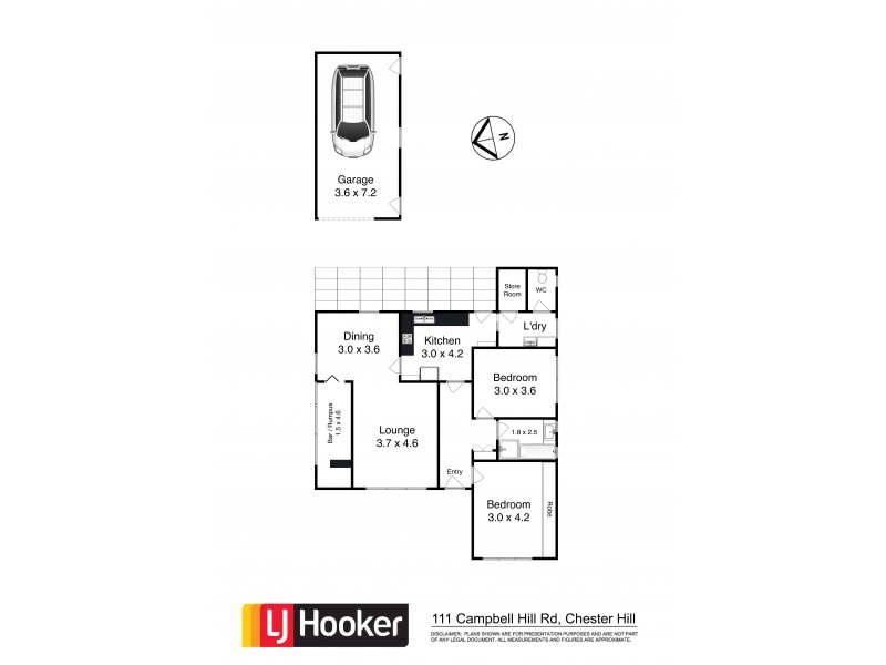 111 Campbell Hill Road, Chester Hill NSW 2162 Floorplan