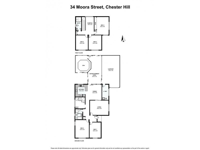 34 Moora Street, Chester Hill NSW 2162 Floorplan