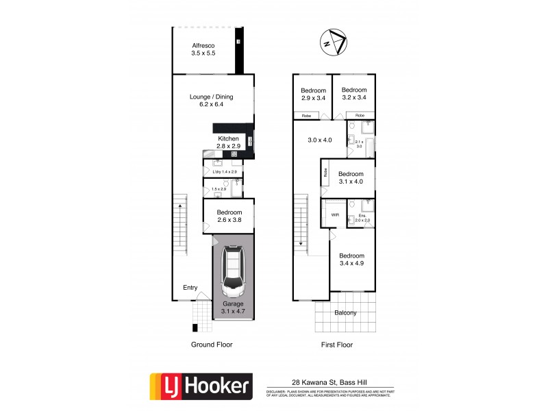 28 Kawana Street, Bass Hill NSW 2197 Floorplan