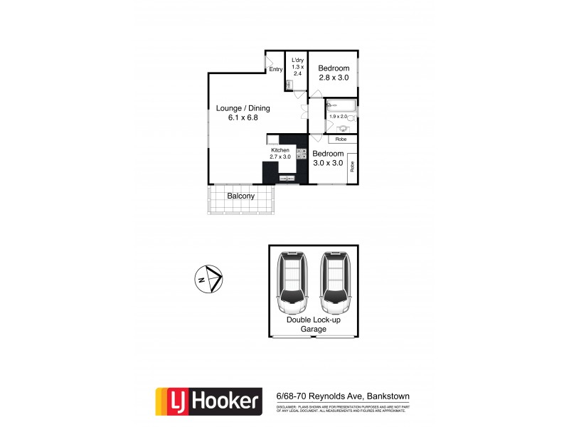 6/68-70 Reynolds Ave, Bankstown NSW 2200 Floorplan