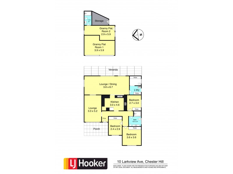 10 Larkview Avenue, Chester Hill NSW 2162 Floorplan