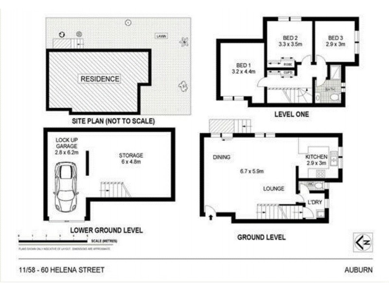 11/58-60 Helena Street, Auburn NSW 2144 Floorplan