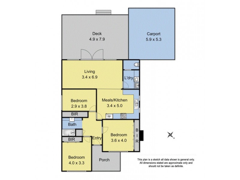 23 Carcoola Road, Ringwood East VIC 3135 Floorplan