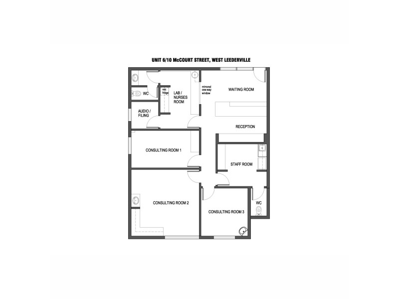 6/10 McCourt Street, West Leederville WA 6007 Floorplan