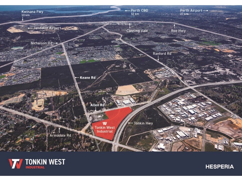 Tonkin West Industrial, Forrestdale WA 6112