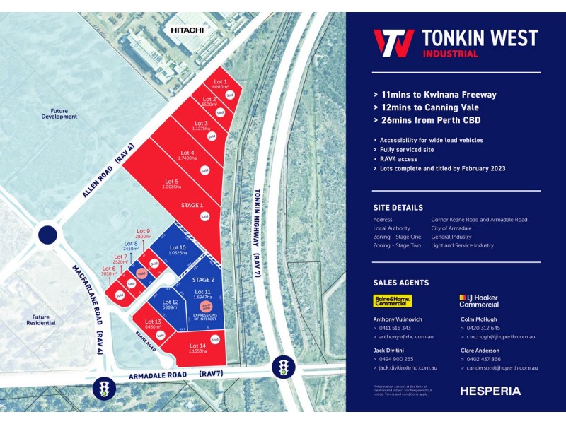 Tonkin Wes Industrial, Forrestdale WA 6112