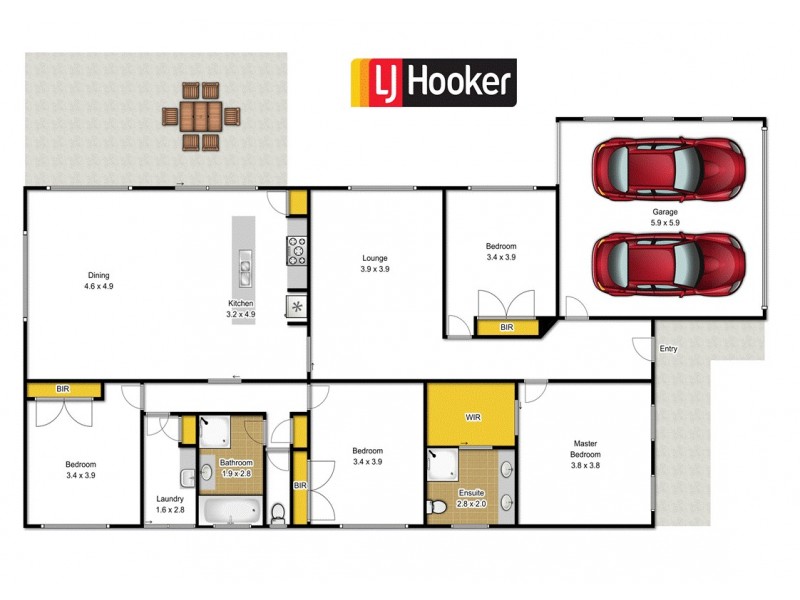 110 Hammersmith Circuit, Traralgon VIC 3844 Floorplan