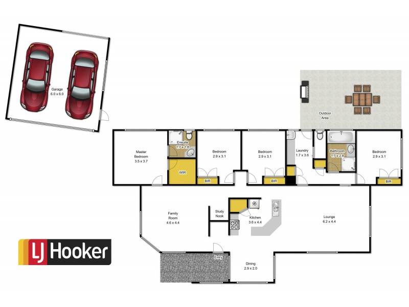 10 Senade Court, Traralgon VIC 3844 Floorplan