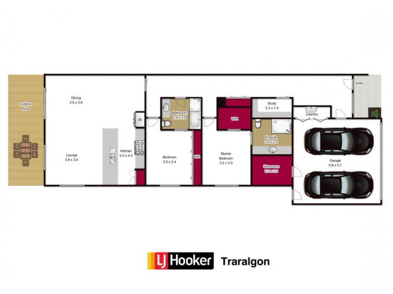 85A Breed Street, Traralgon VIC 3844 Floorplan