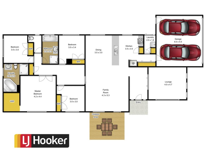 113 Hammersmith Circuit, Traralgon VIC 3844 Floorplan