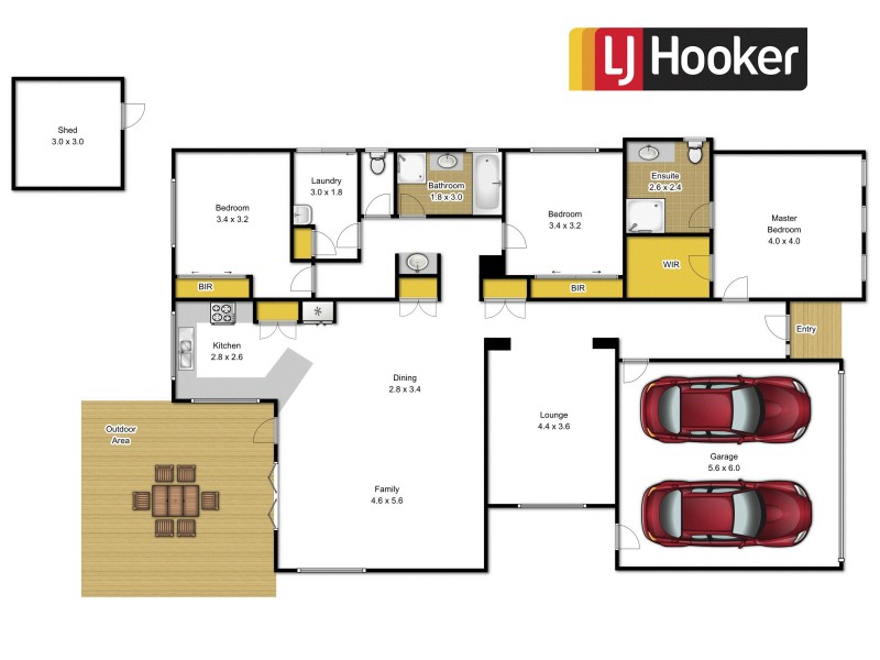 14 Westminster Street, Traralgon VIC 3844 Floorplan