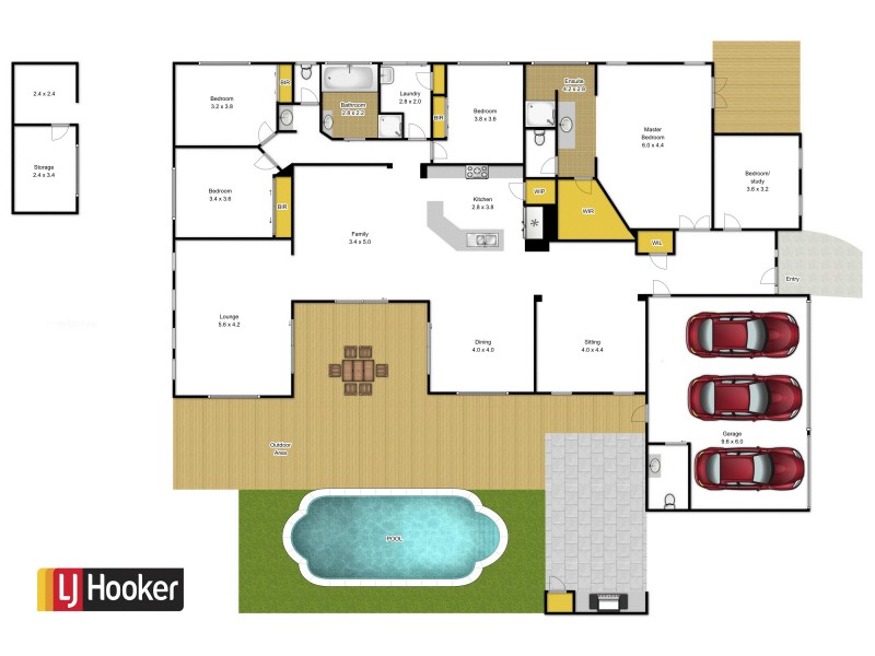 16 Alexandra Avenue, Traralgon VIC 3844 Floorplan