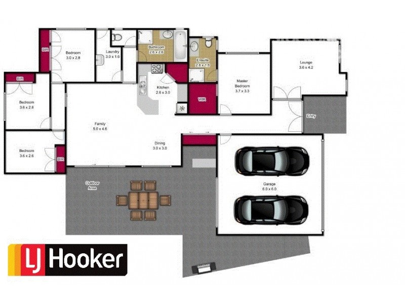 95 Ellavale Drive, Traralgon VIC 3844 Floorplan