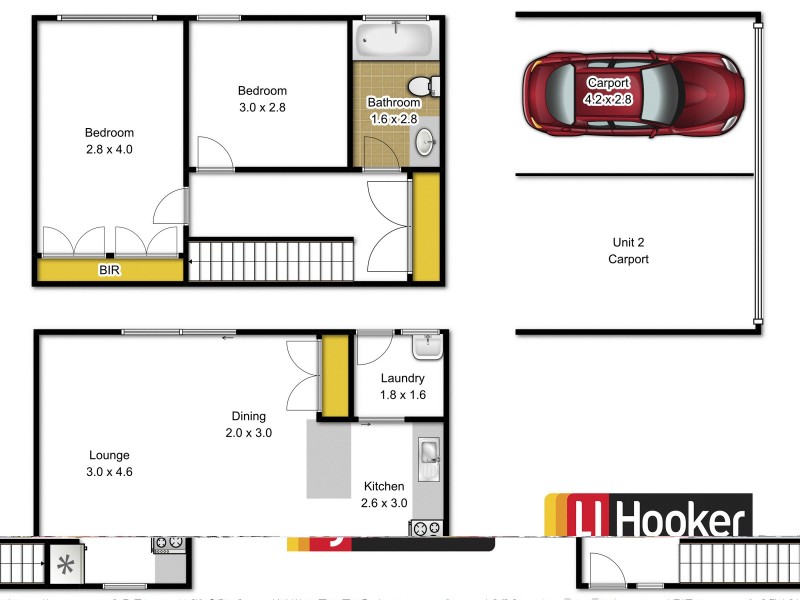 3/28-30 George Street, Traralgon VIC 3844 Floorplan