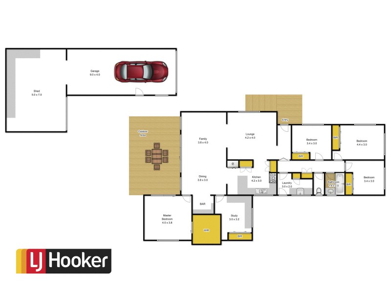 5 Albert Court, Morwell VIC 3840 Floorplan