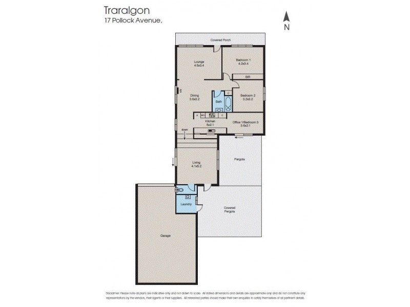 17 Pollock Avenue, Traralgon VIC 3844 Floorplan