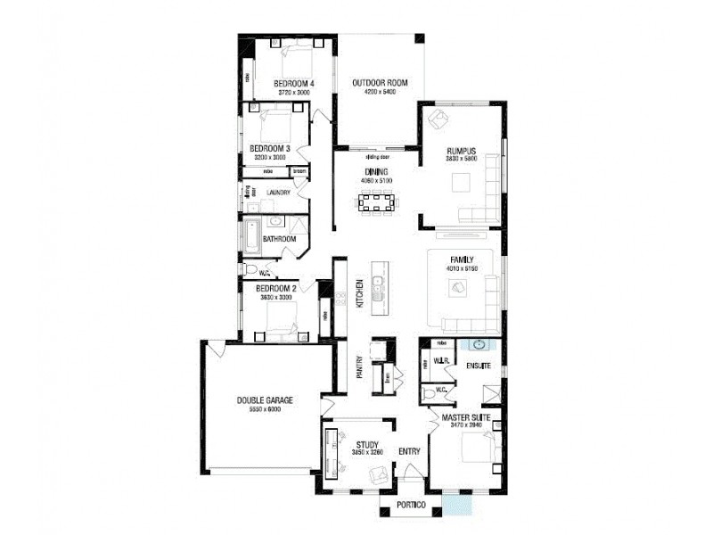 164 Cross’s Road, Traralgon VIC 3844 Floorplan