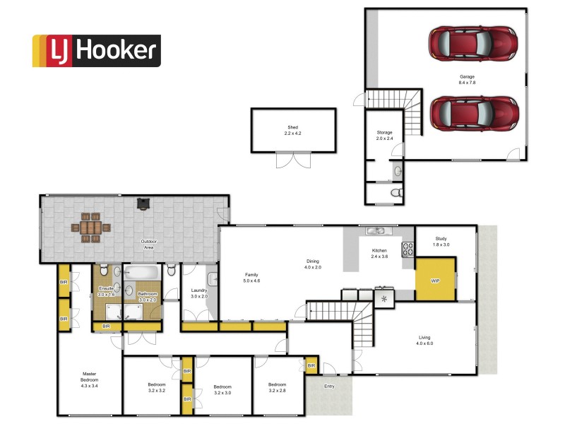 19 Oak Avenue, Traralgon VIC 3844 Floorplan