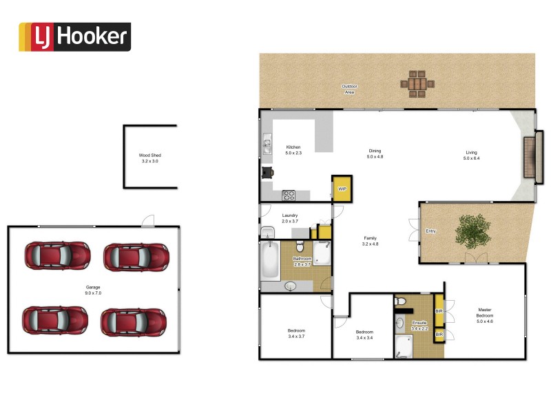 110 Old Coach Road, Jacob Creek VIC 3825 Floorplan
