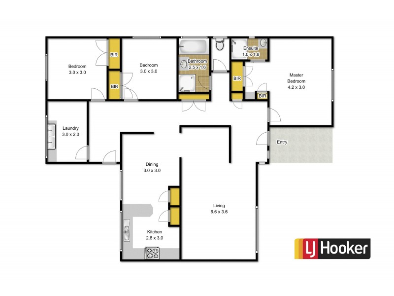 91 Bank Street, Traralgon VIC 3844 Floorplan