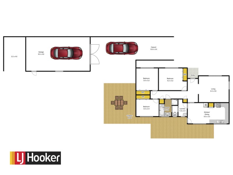 2 Sheoke Grove, Churchill VIC 3842 Floorplan