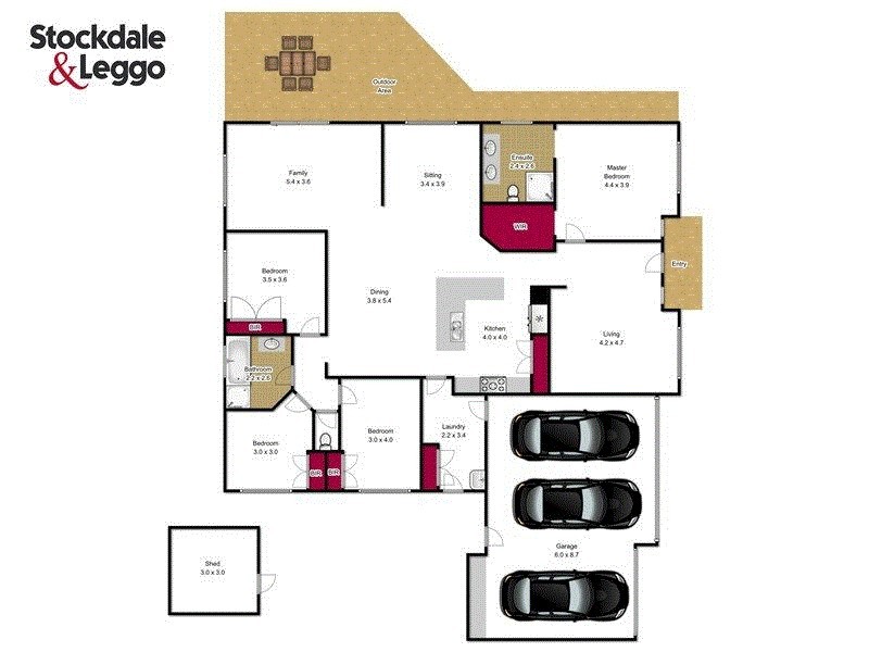 104 Ellavale Drive, Traralgon VIC 3844 Floorplan