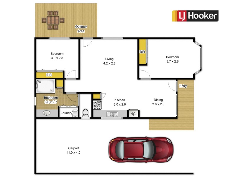 158 Bow Street, Mayfair Gardens Park Lane, Traralgon VIC 3844 Floorplan