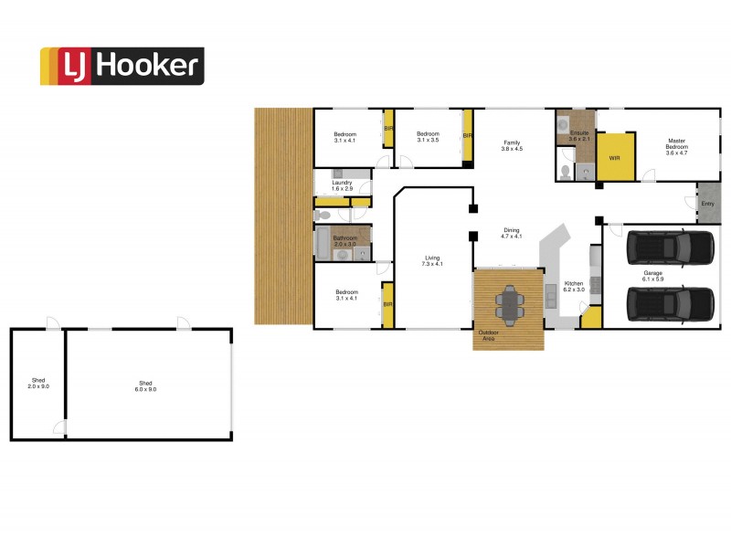 71 Duke Street, Rosedale VIC 3847 Floorplan