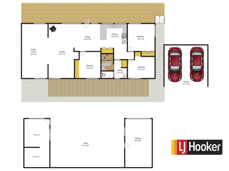 33 Wongan Crescent, Churchill VIC 3842 Floorplan