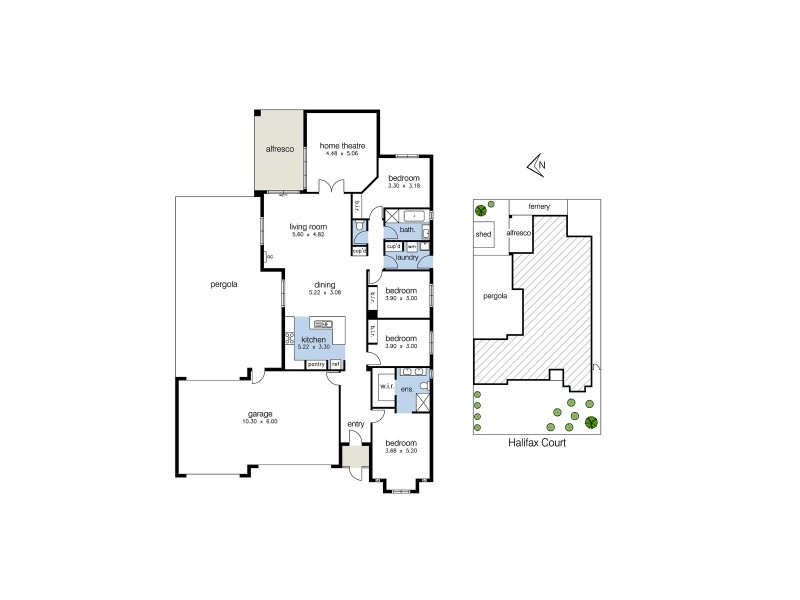 2 Halifax Court, Point Cook VIC 3030 Floorplan