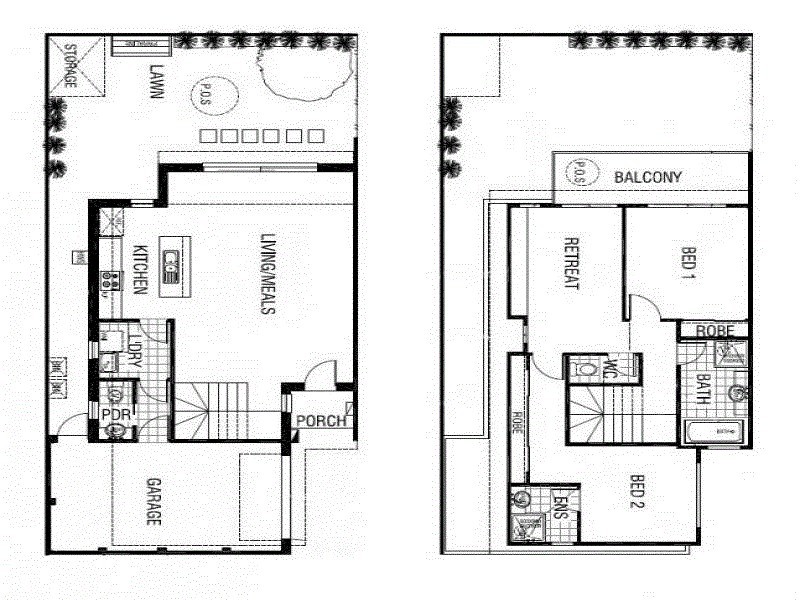 1B/79 Hemsley Promenade, Point Cook VIC 3030 Floorplan