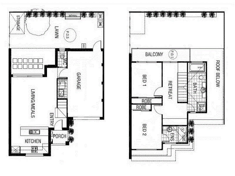 2B/79 Hemsley Promenade, Point Cook VIC 3030 Floorplan