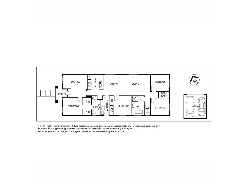 204 Saltwater Promenade, Point Cook VIC 3030 Floorplan