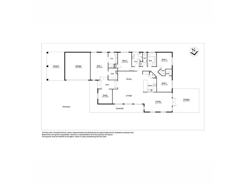 36 Santander Crescent, Point Cook VIC 3030 Floorplan